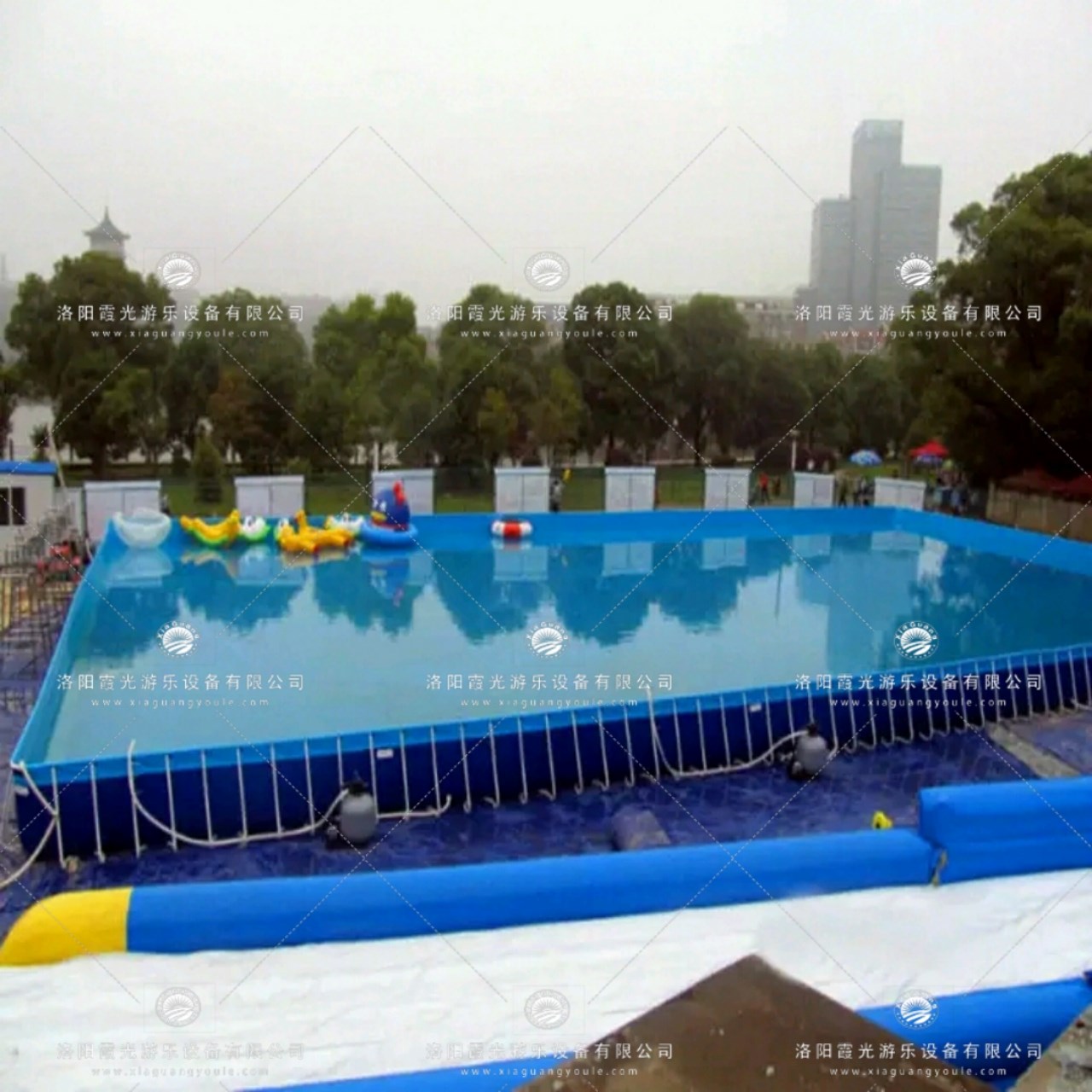 台江支架游泳池